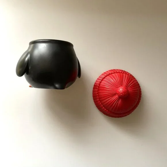 PENGUIN COOKIE CANDY SNACK JAR - Picture 11 of 13